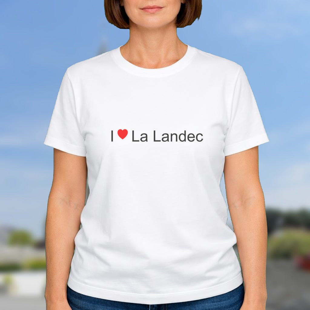 T-shirt I love la landec