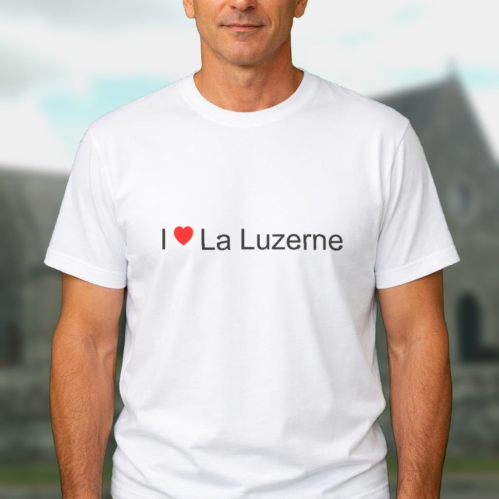 T-shirt I love la luzerne