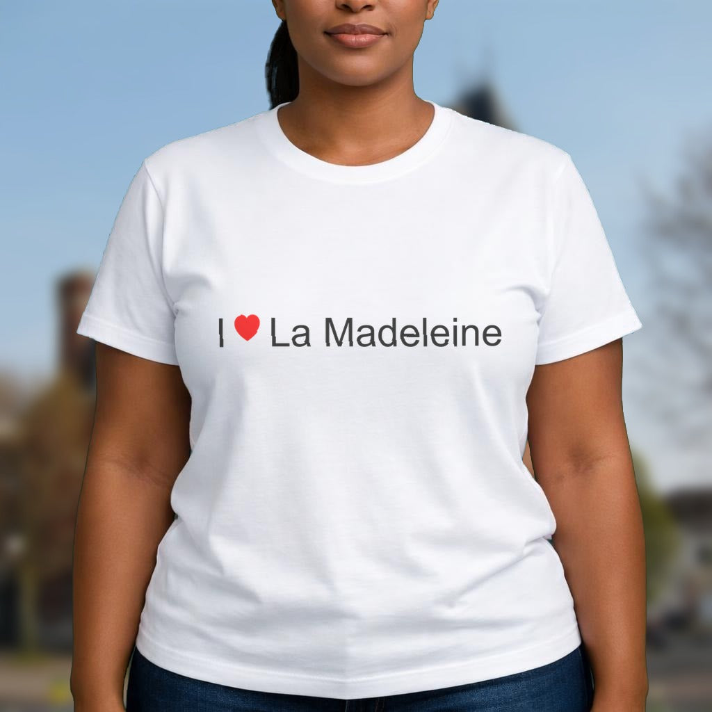 T-shirt I love la madeleine