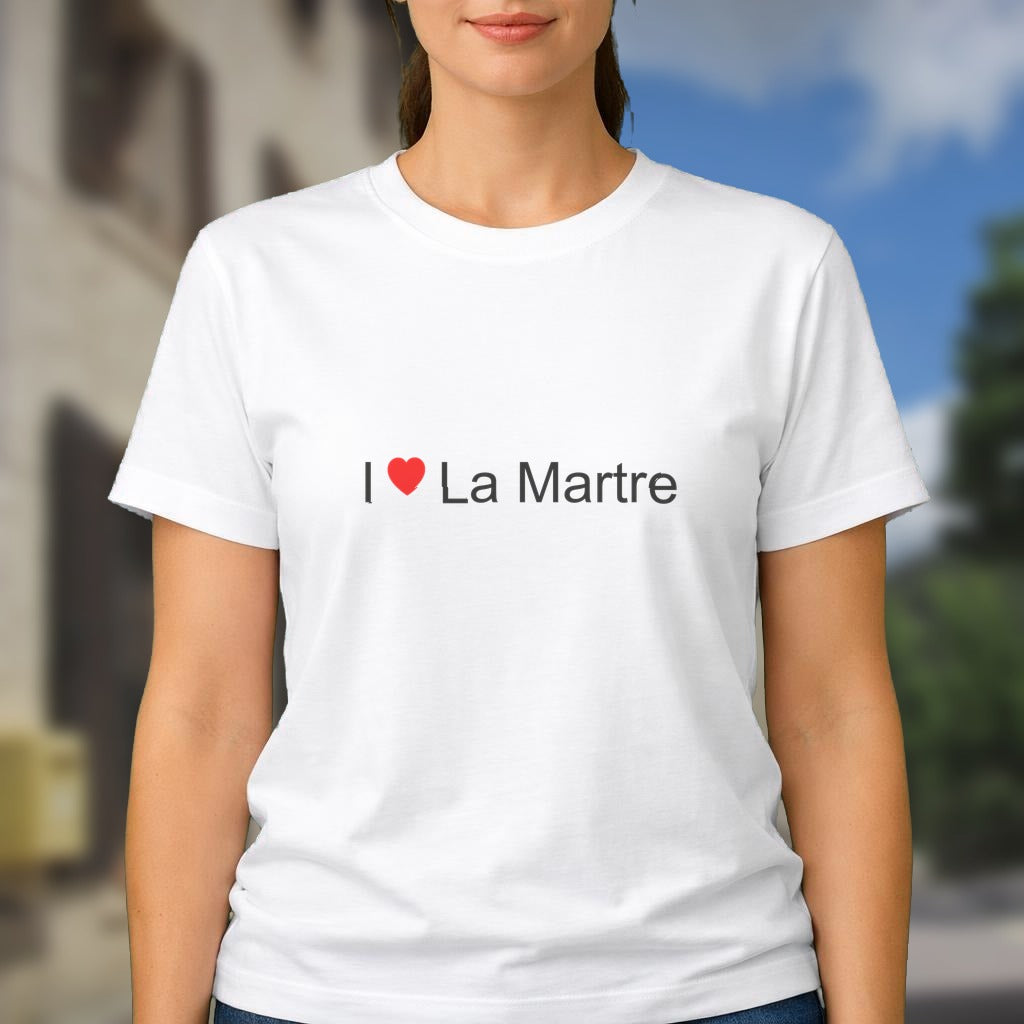 T-shirt I love la martre