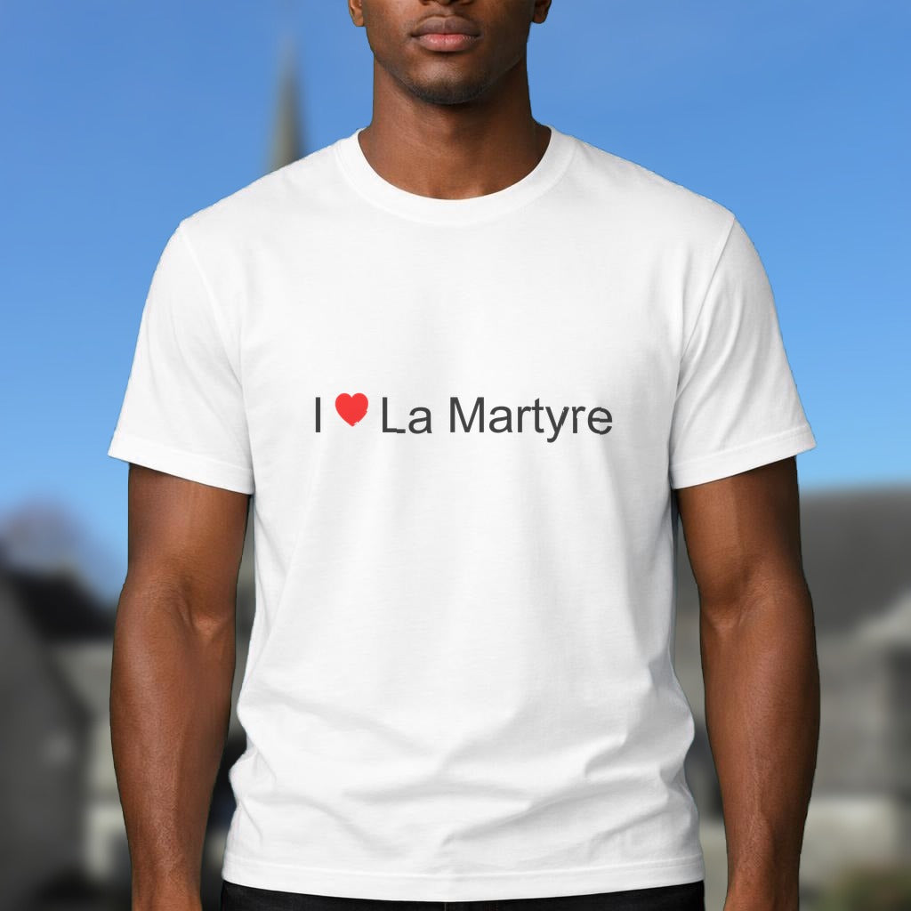 T-shirt I love la martyre