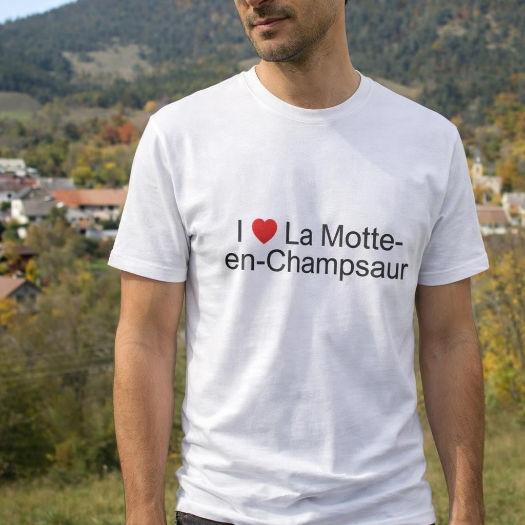 T-shirt I love la motte-en-champsaur