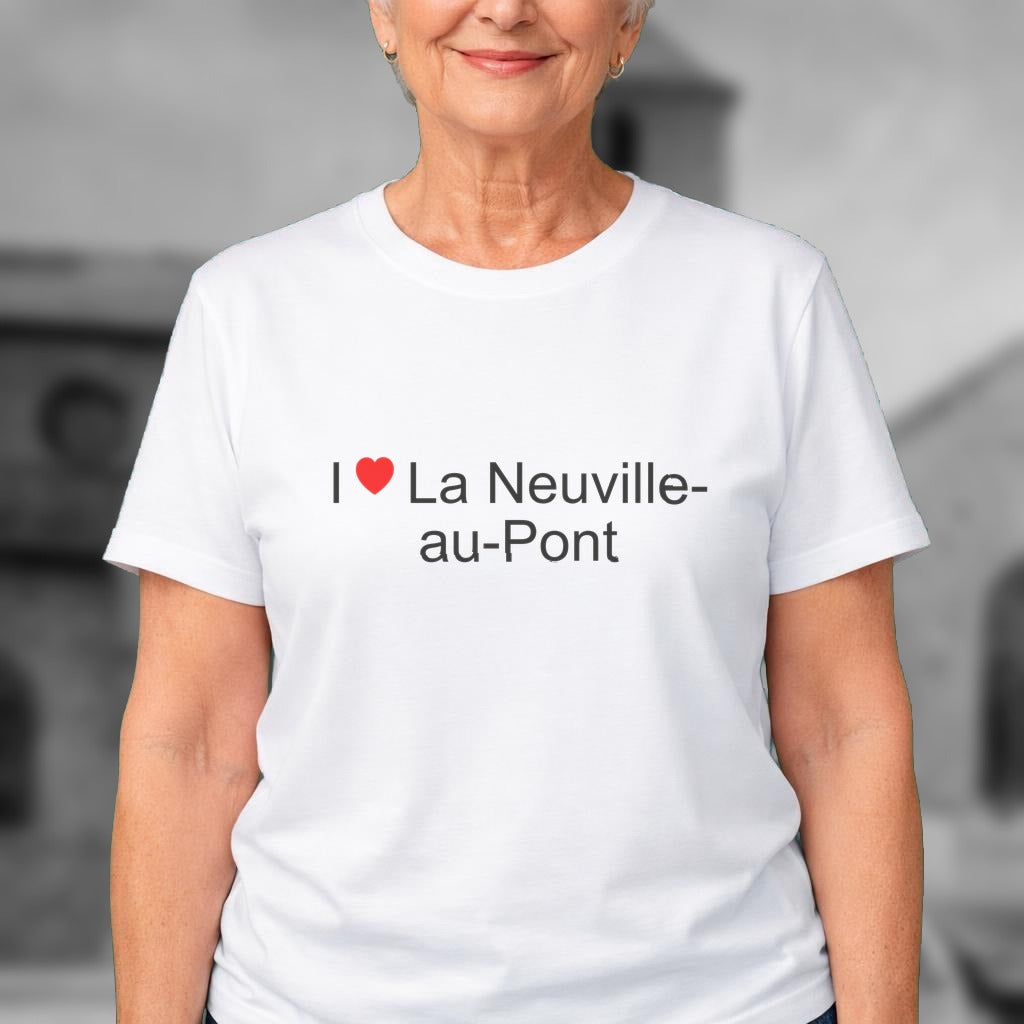 T-shirt I love la neuville-au-pont
