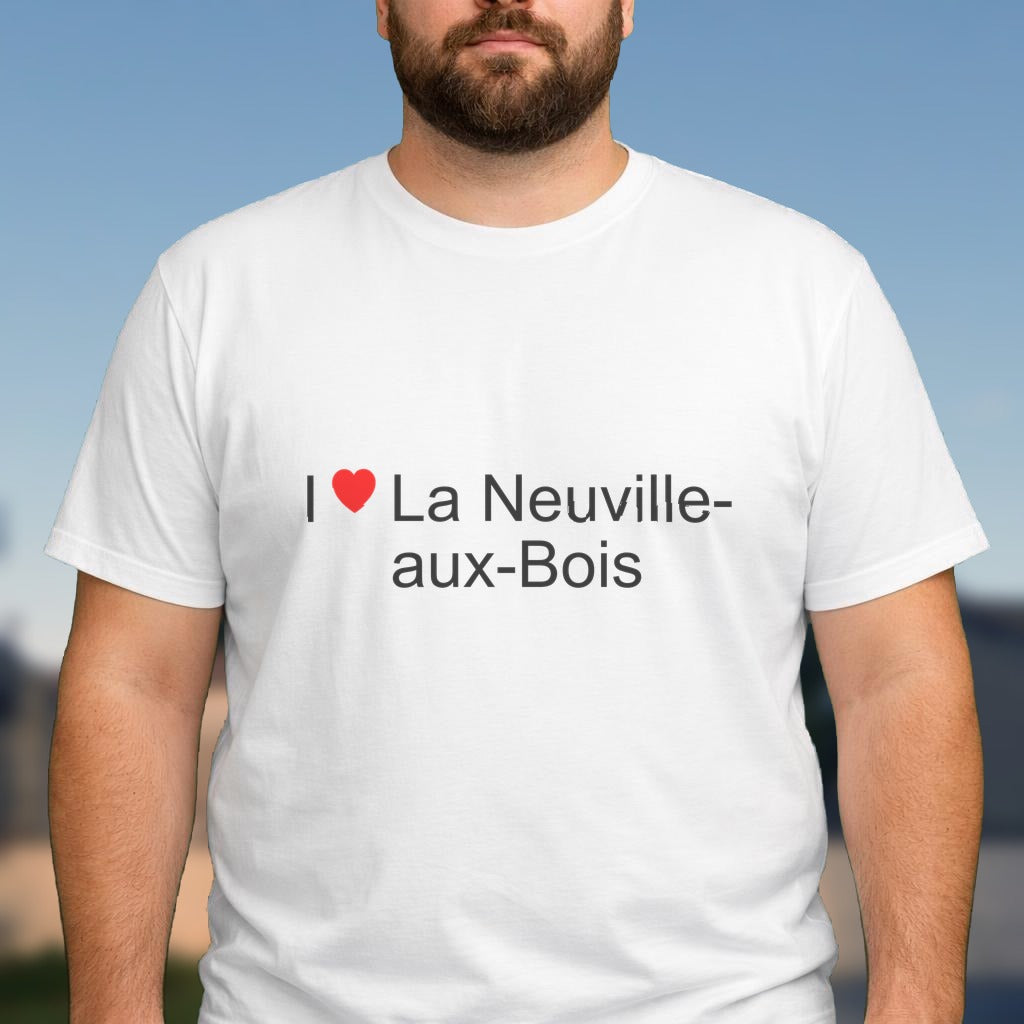 T-shirt I love la neuville-aux-bois
