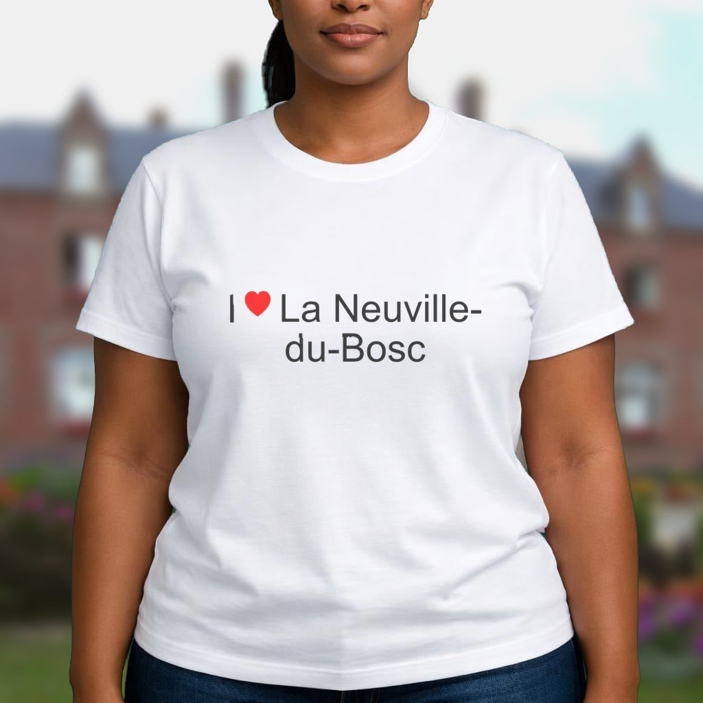 T-shirt I love la neuville-du-bosc