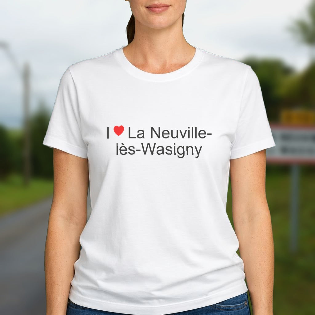 T-shirt I love la neuville-lès-wasigny