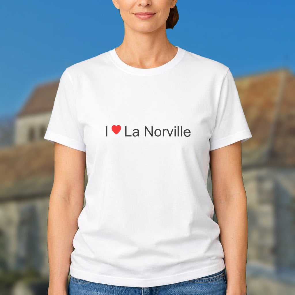 T-shirt I love la norville