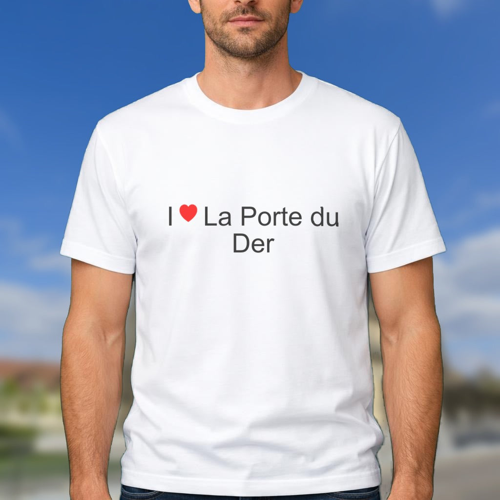 T-shirt I love la porte du der