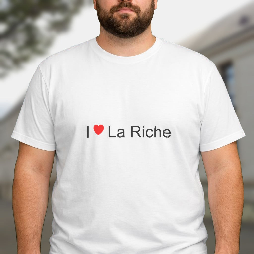 T-shirt I love la riche