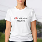 T-shirt I love la roche-maurice