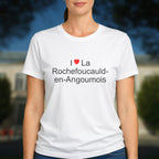 T-shirt I love la rochefoucauld-en-angoumois
