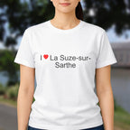 T-shirt I love la suze-sur-sarthe