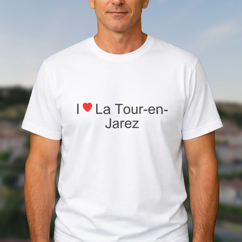 T-shirt I love la tour-en-jarez