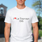 T-shirt I love la tour-sur-orb