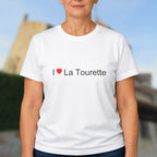 T-shirt I love la tourette