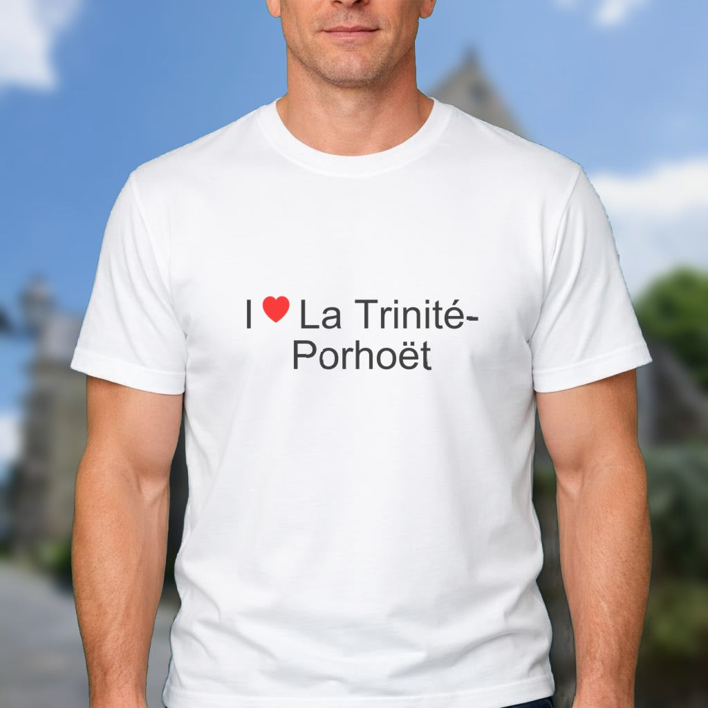 T-shirt I love la trinité-porhoët