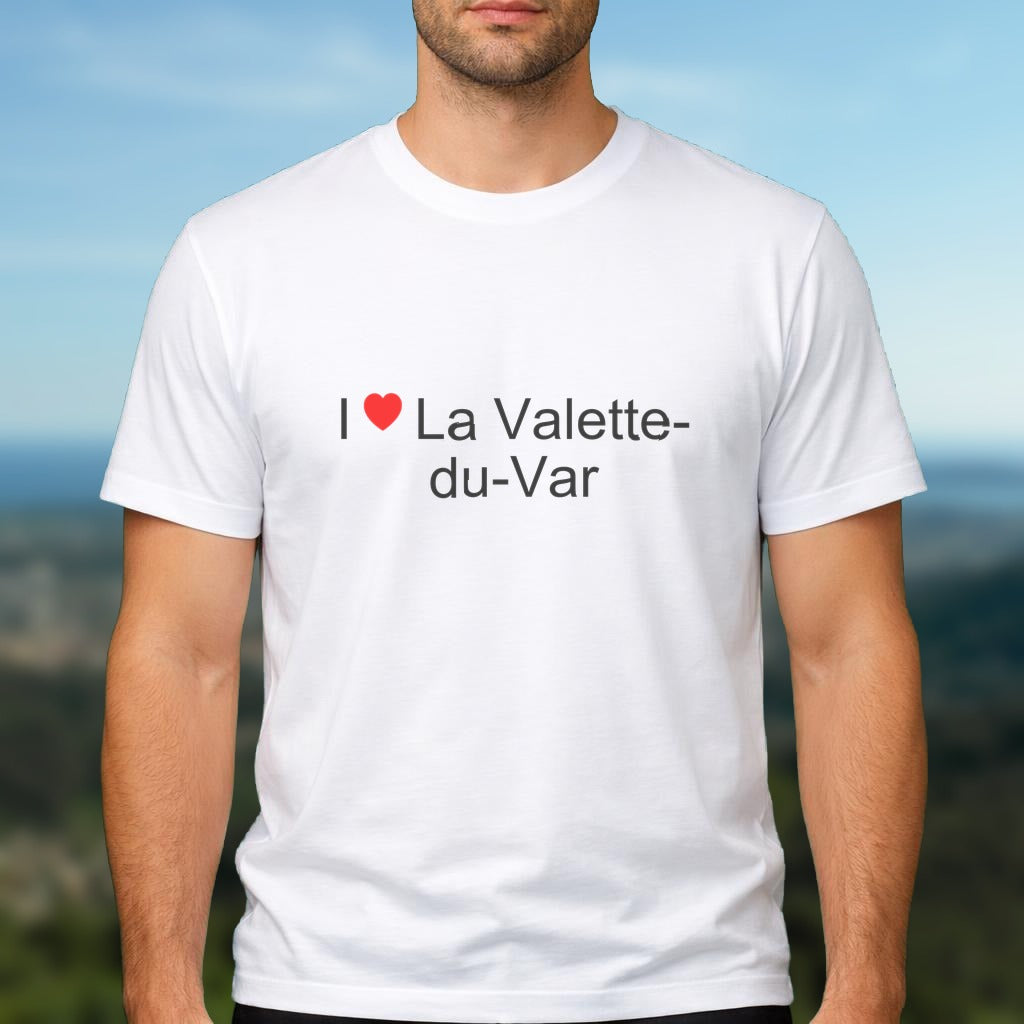 T-shirt I love la valette-du-var