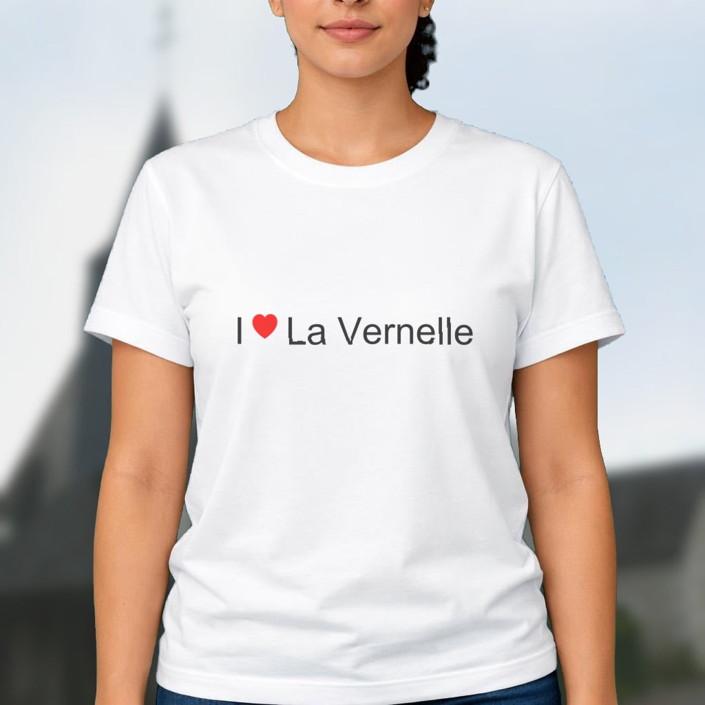 T-shirt I love la vernelle