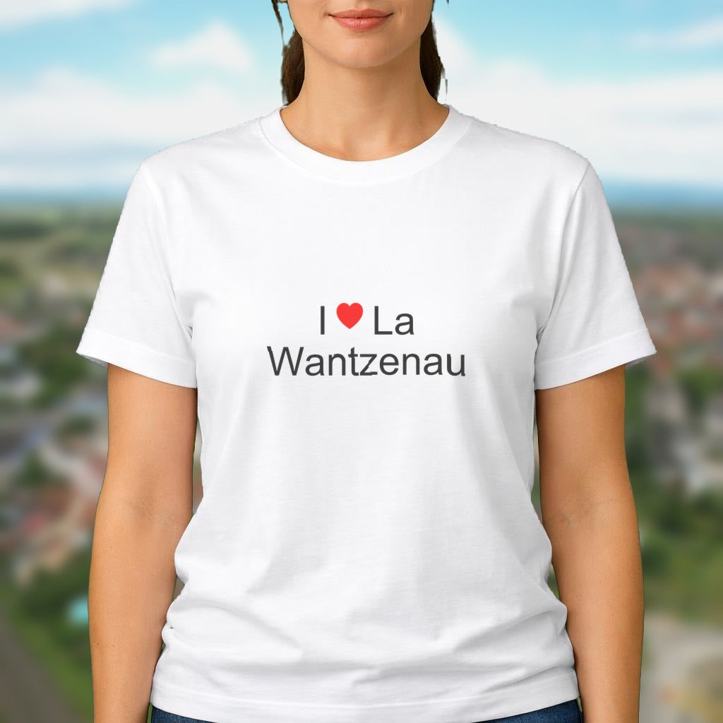 T-shirt I love la wantzenau