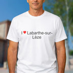 T-shirt I love labarthe-sur-lèze