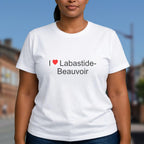 T-shirt I love labastide-beauvoir