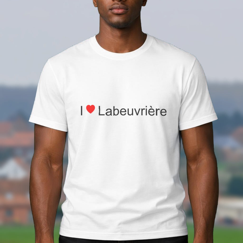 T-shirt I love labeuvrière