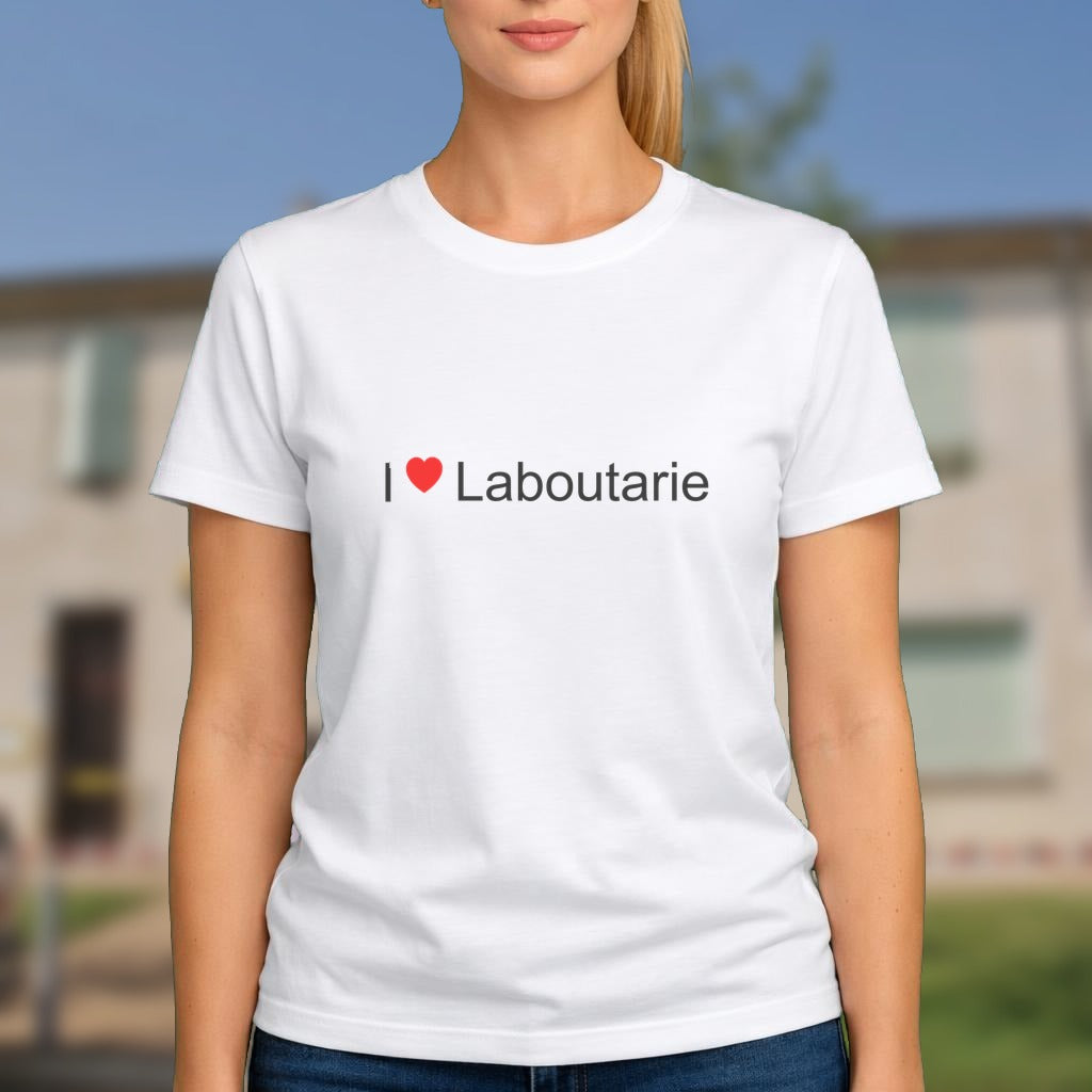 T-shirt I love laboutarie