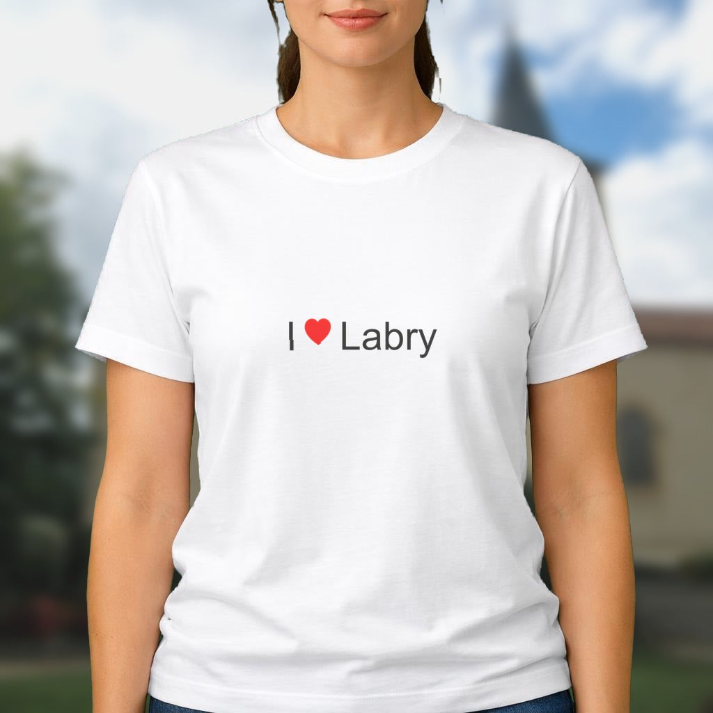 T-shirt I love labry