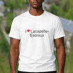 T-shirt I love lacapelle-escroux