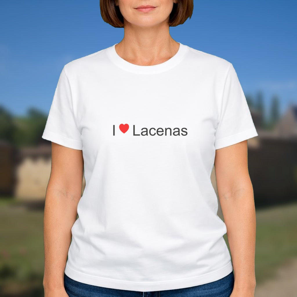 T-shirt I love lacenas