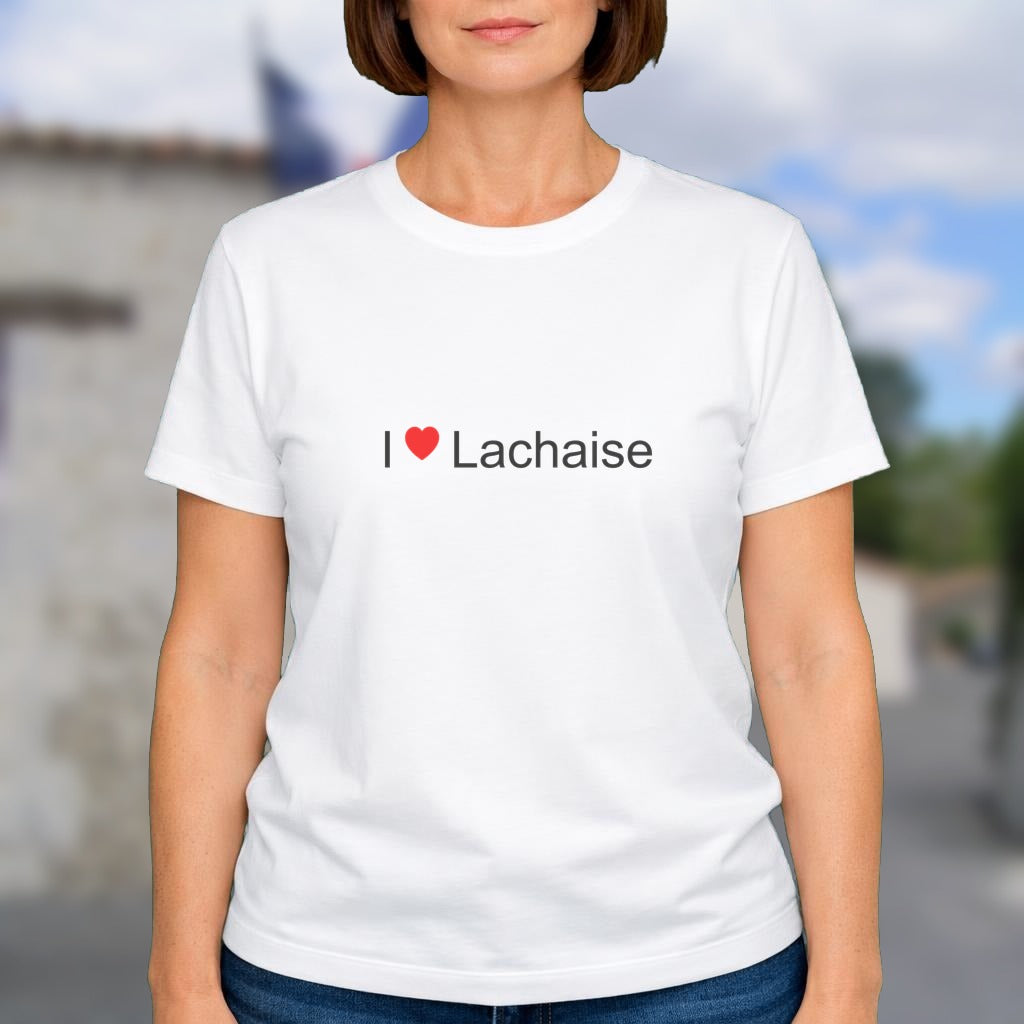 T-shirt I love lachaise