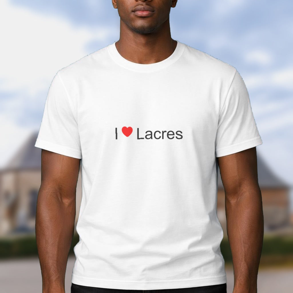 T-shirt I love lacres