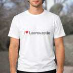 T-shirt I love lacrouzette