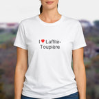 T-shirt I love laffite-toupière