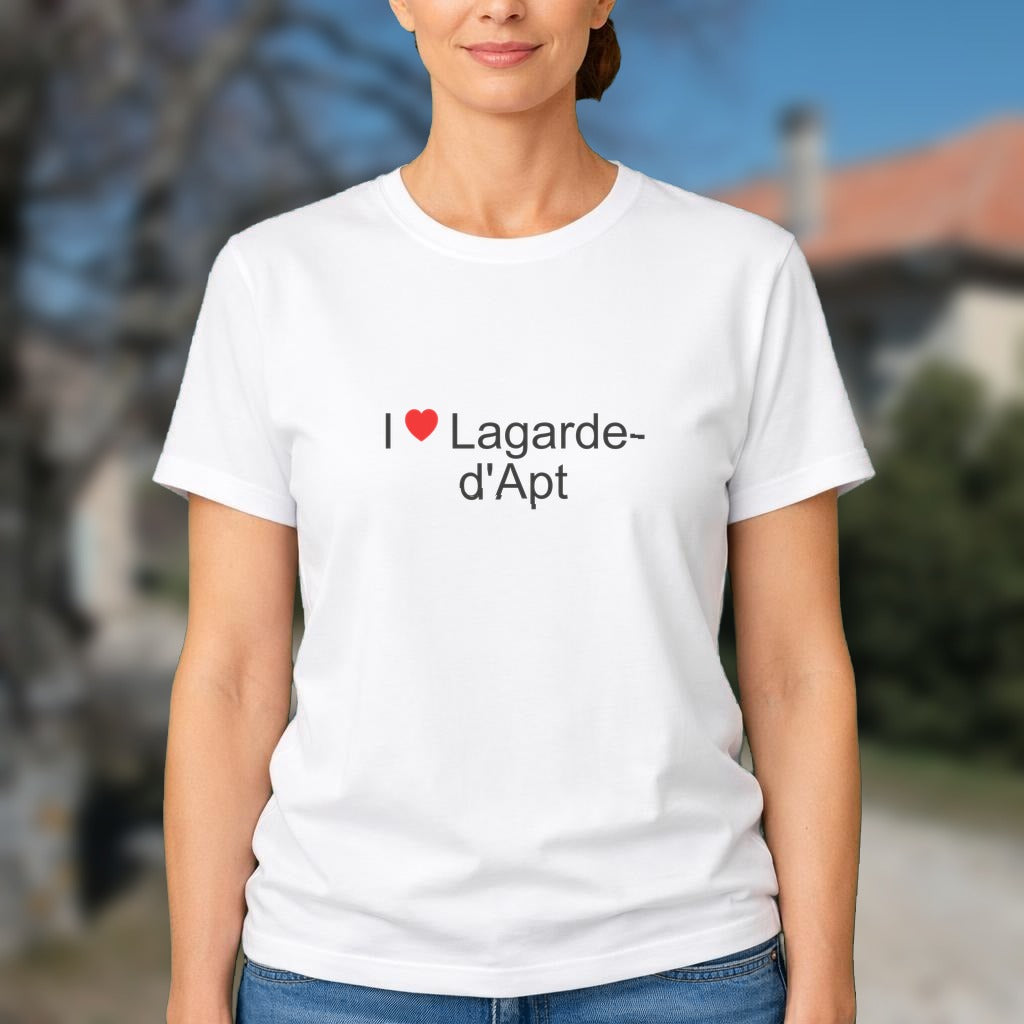 T-shirt I love lagarde-d'apt