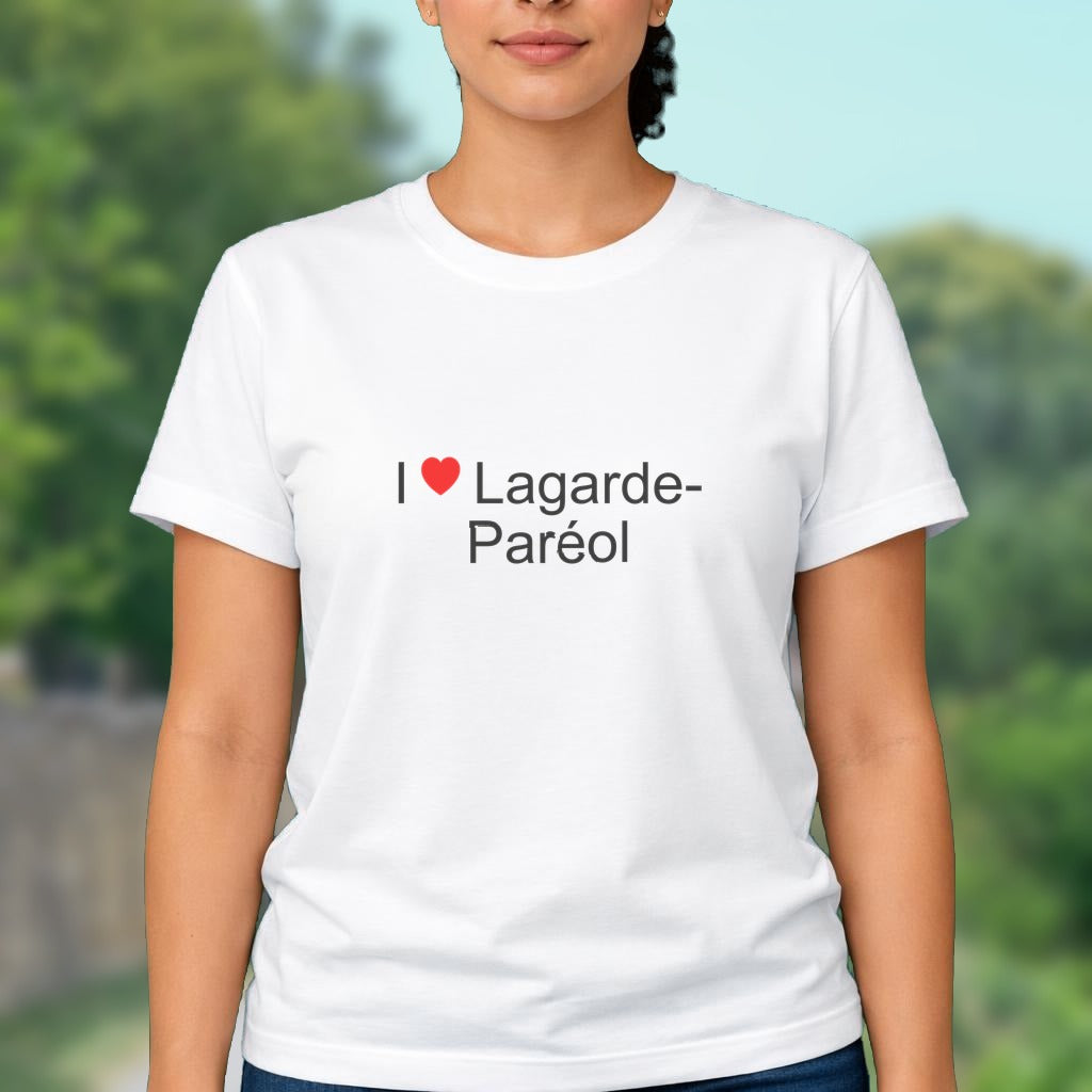 T-shirt I love lagarde-paréol