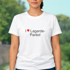 T-shirt I love lagarde-paréol