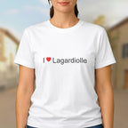 T-shirt I love lagardiolle