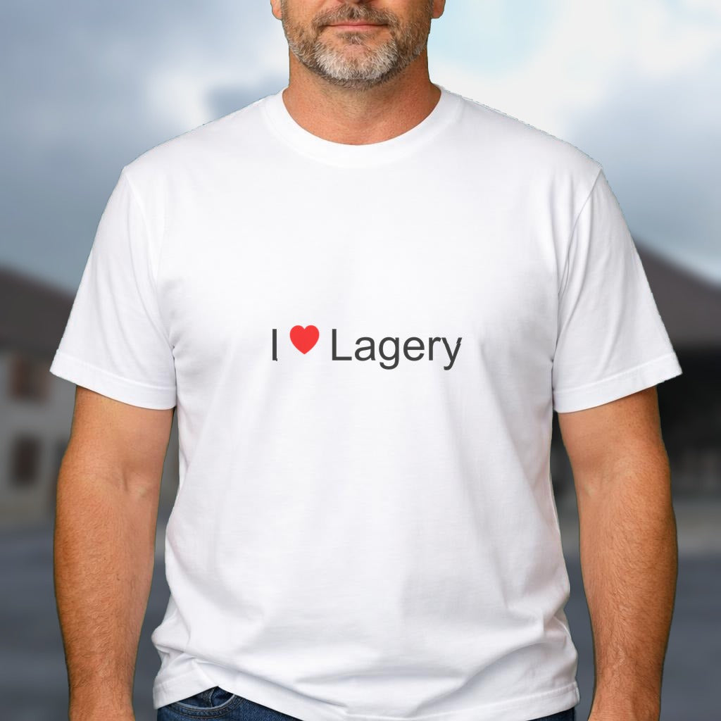 T-shirt I love lagery