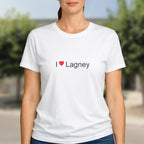 T-shirt I love lagney