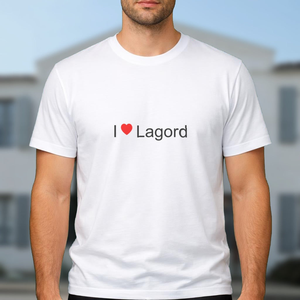 T-shirt I love lagord