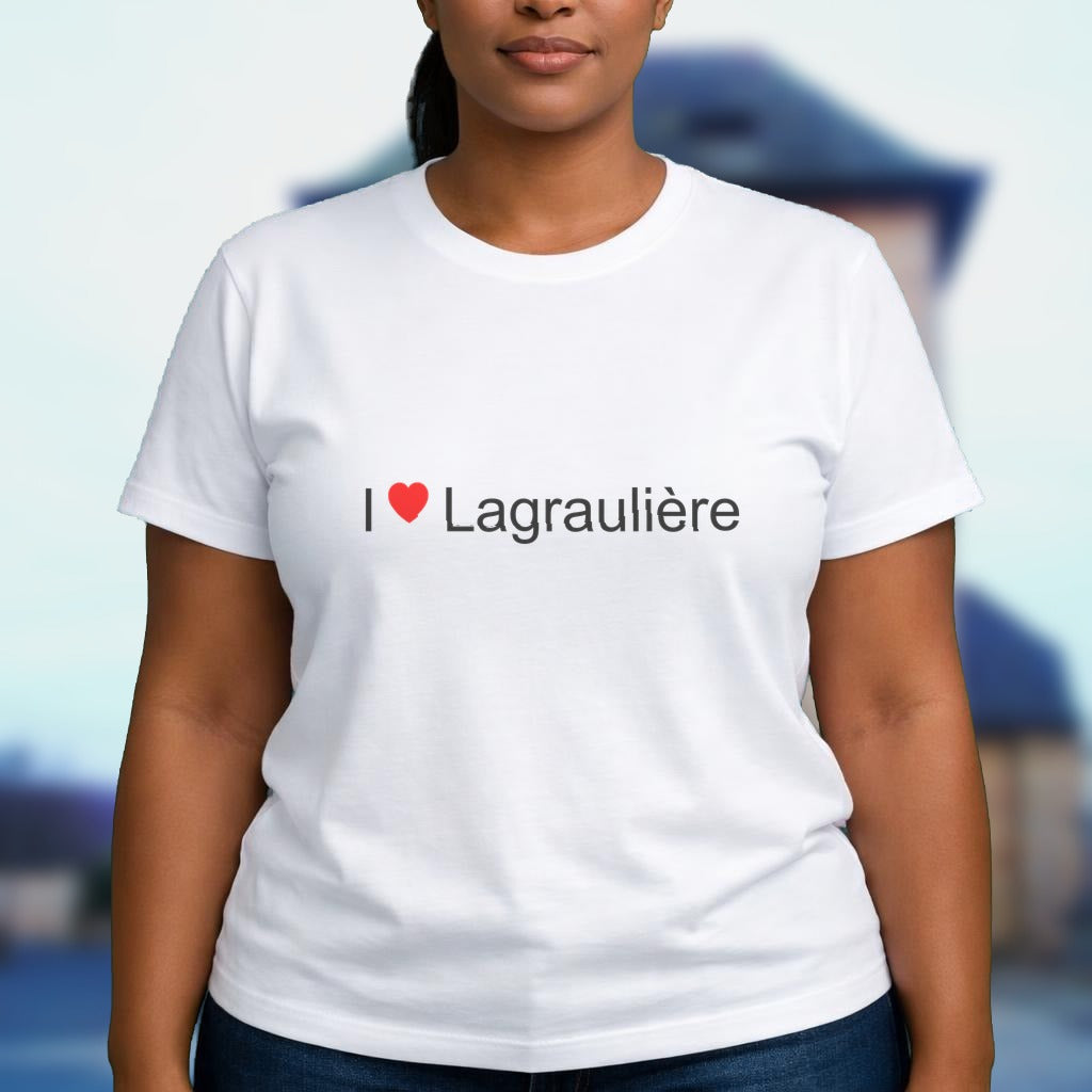 T-shirt I love lagraulière