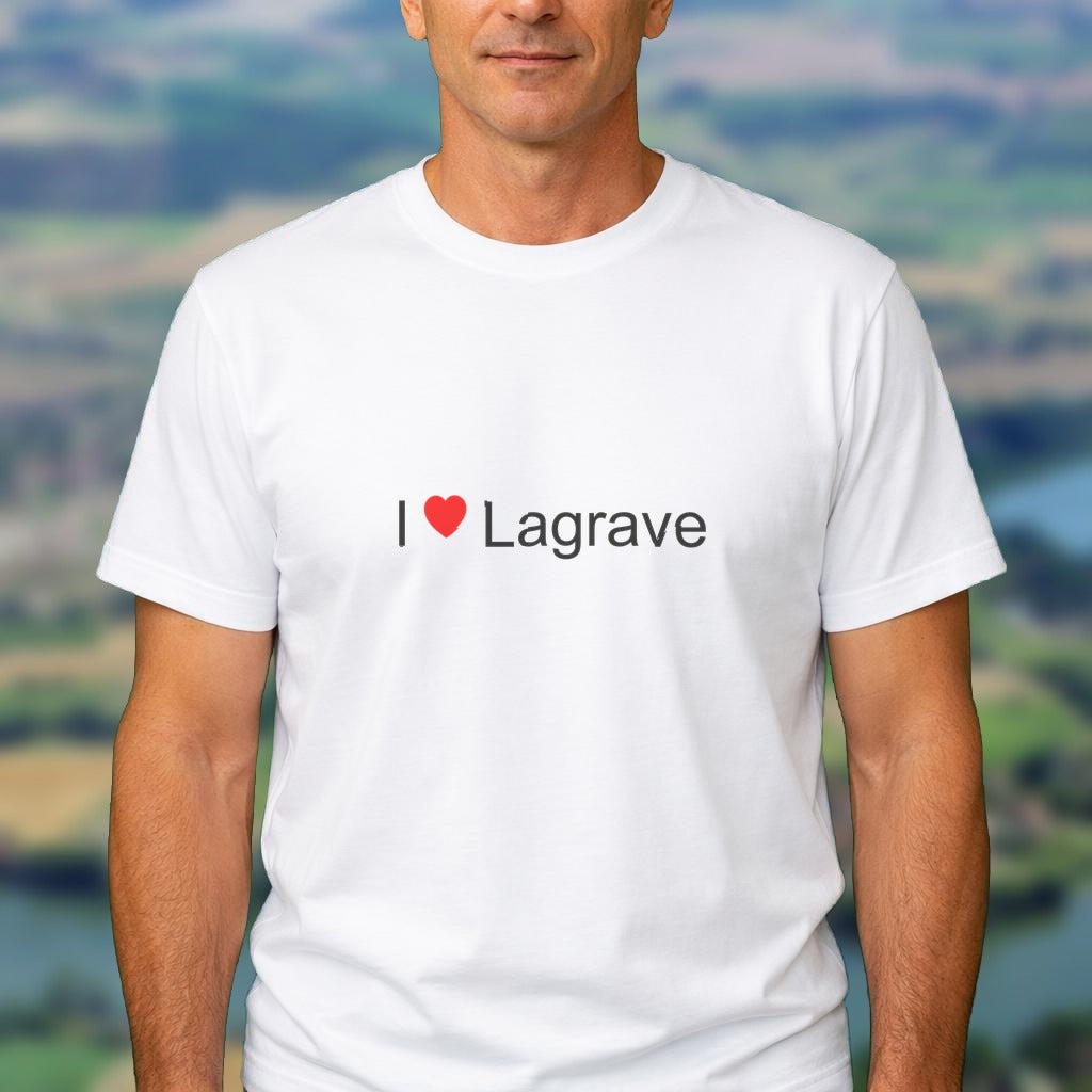 T-shirt I love lagrave