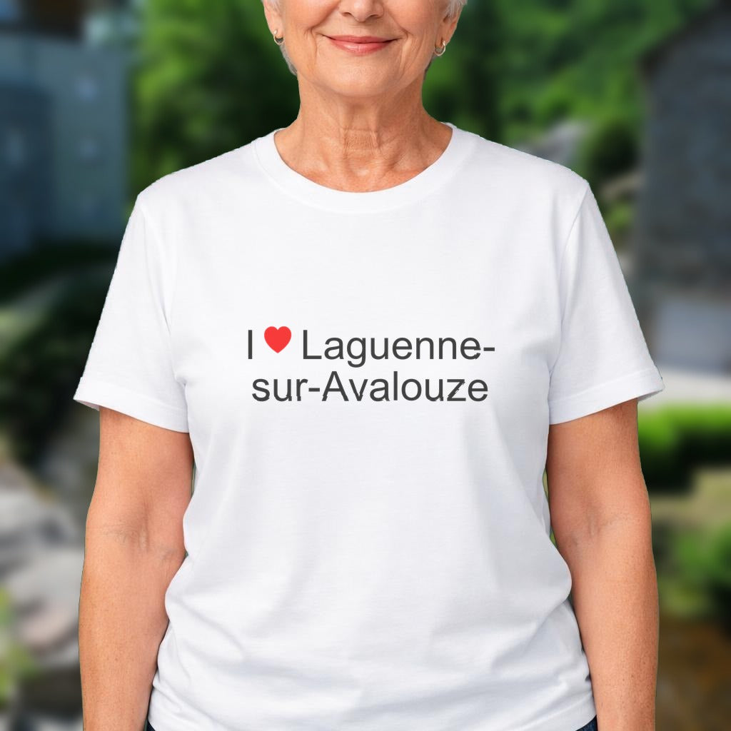 T-shirt I love laguenne-sur-avalouze