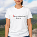 T-shirt I love lamalou-les-bains