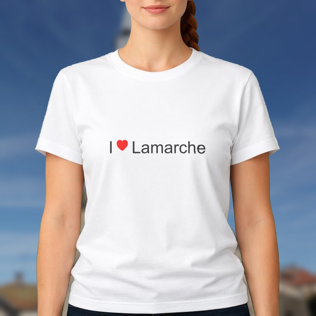 T-shirt I love lamarche