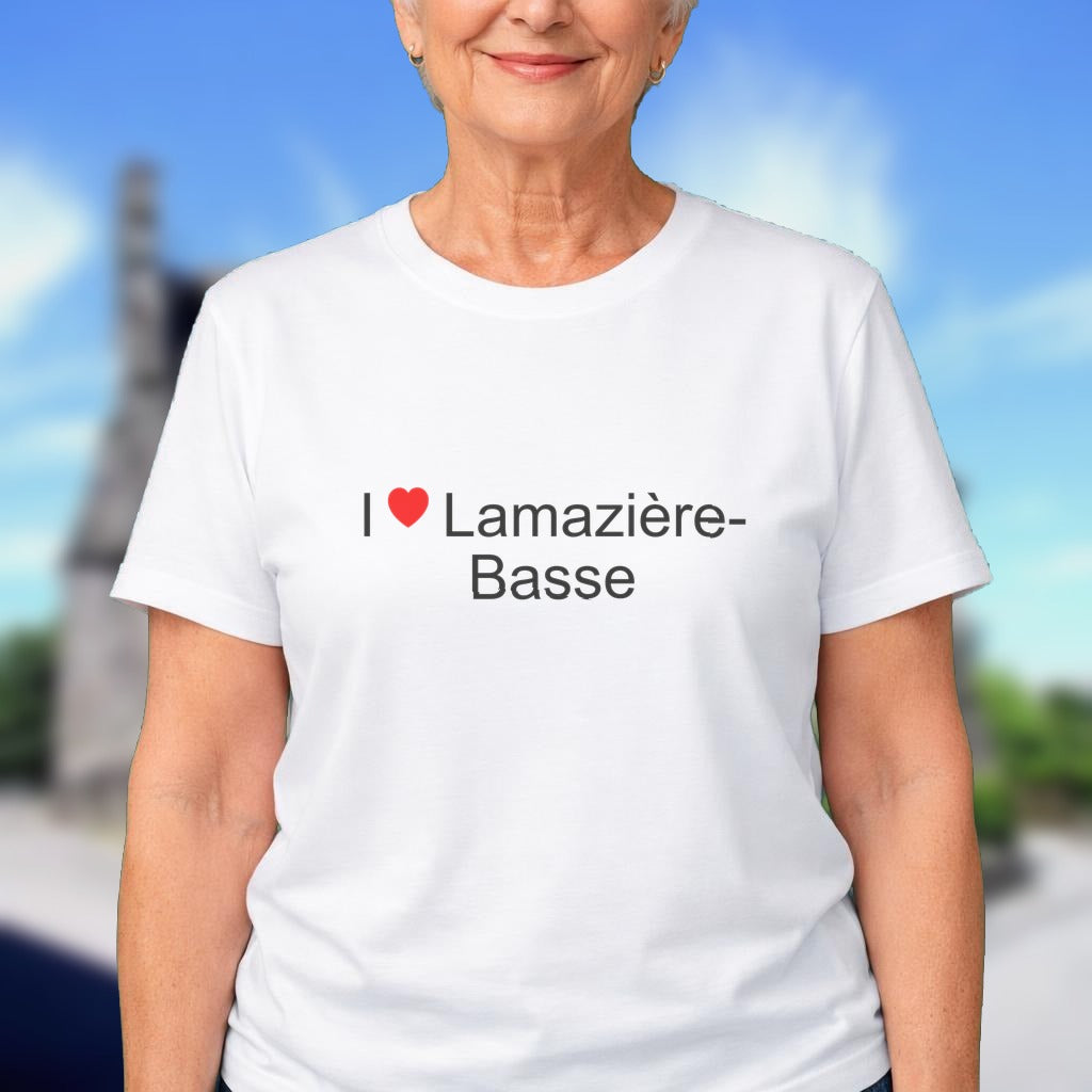 T-shirt I love lamazière-basse