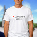T-shirt I love lamazière-basse