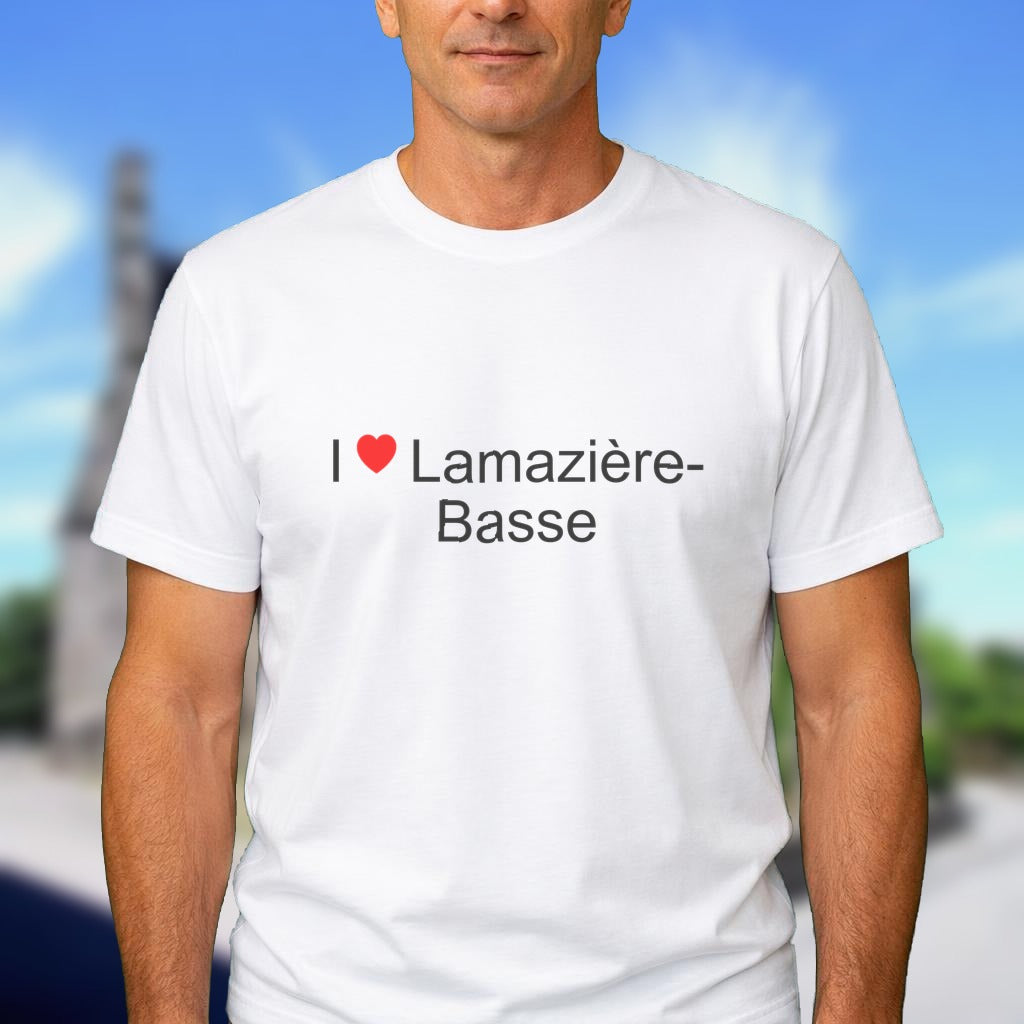 T-shirt I love lamazière-basse