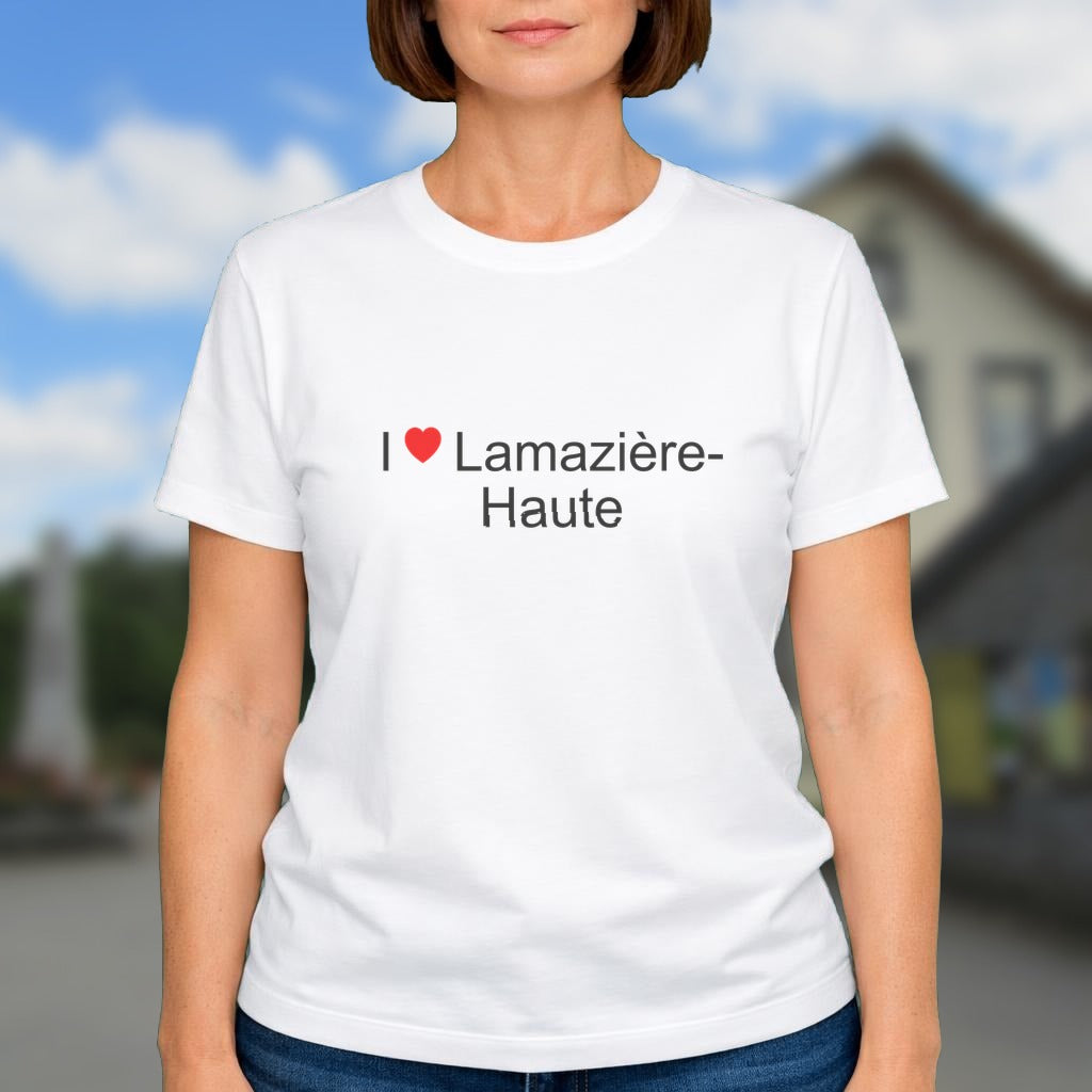 T-shirt I love lamazière-haute
